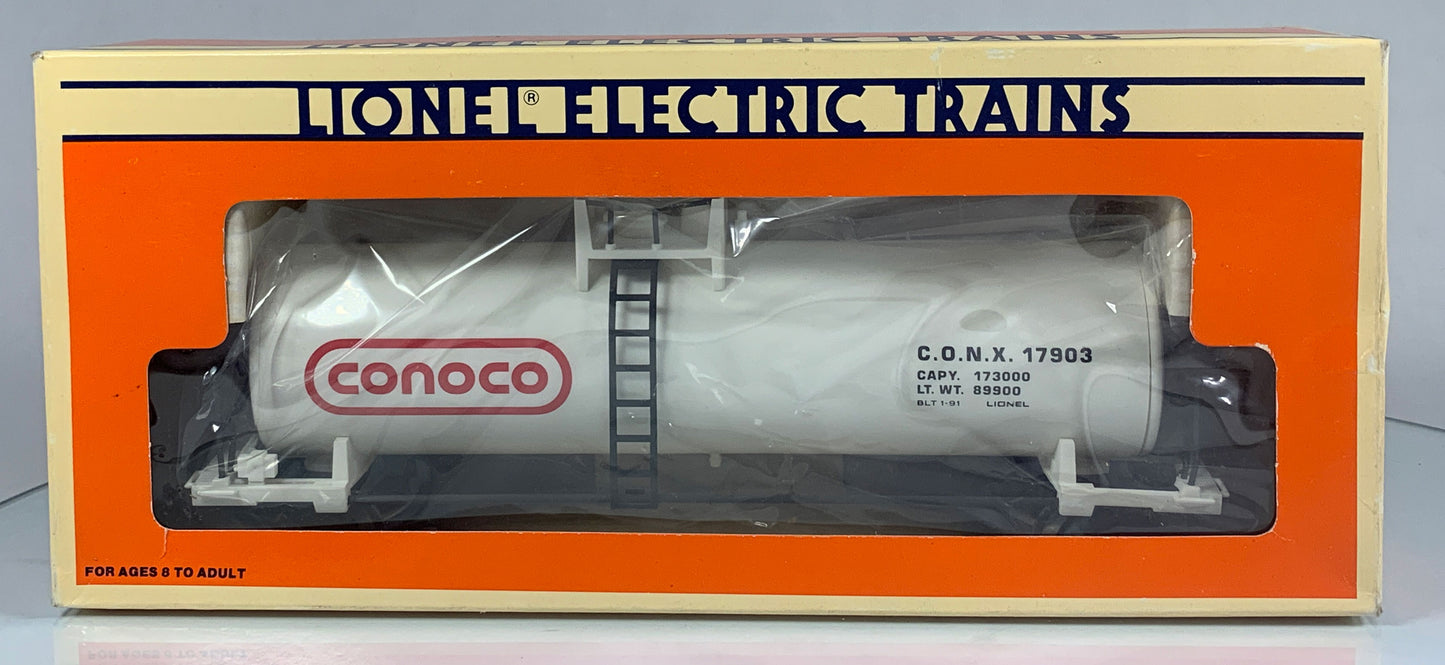 LIONEL • O GAUGE • 1991 Conoco Tank Car 6-17903 • NEW OLD STOCK