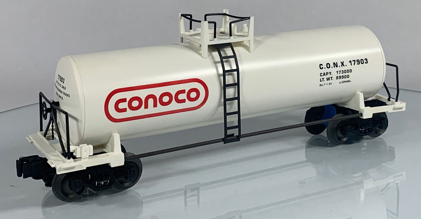 LIONEL • O GAUGE • 1991 Conoco Tank Car 6-17903 • NEW OLD STOCK