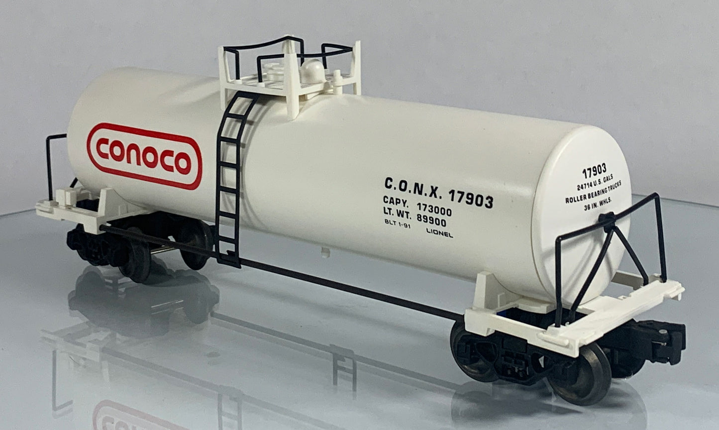 LIONEL • O GAUGE • 1991 Conoco Tank Car 6-17903 • NEW OLD STOCK