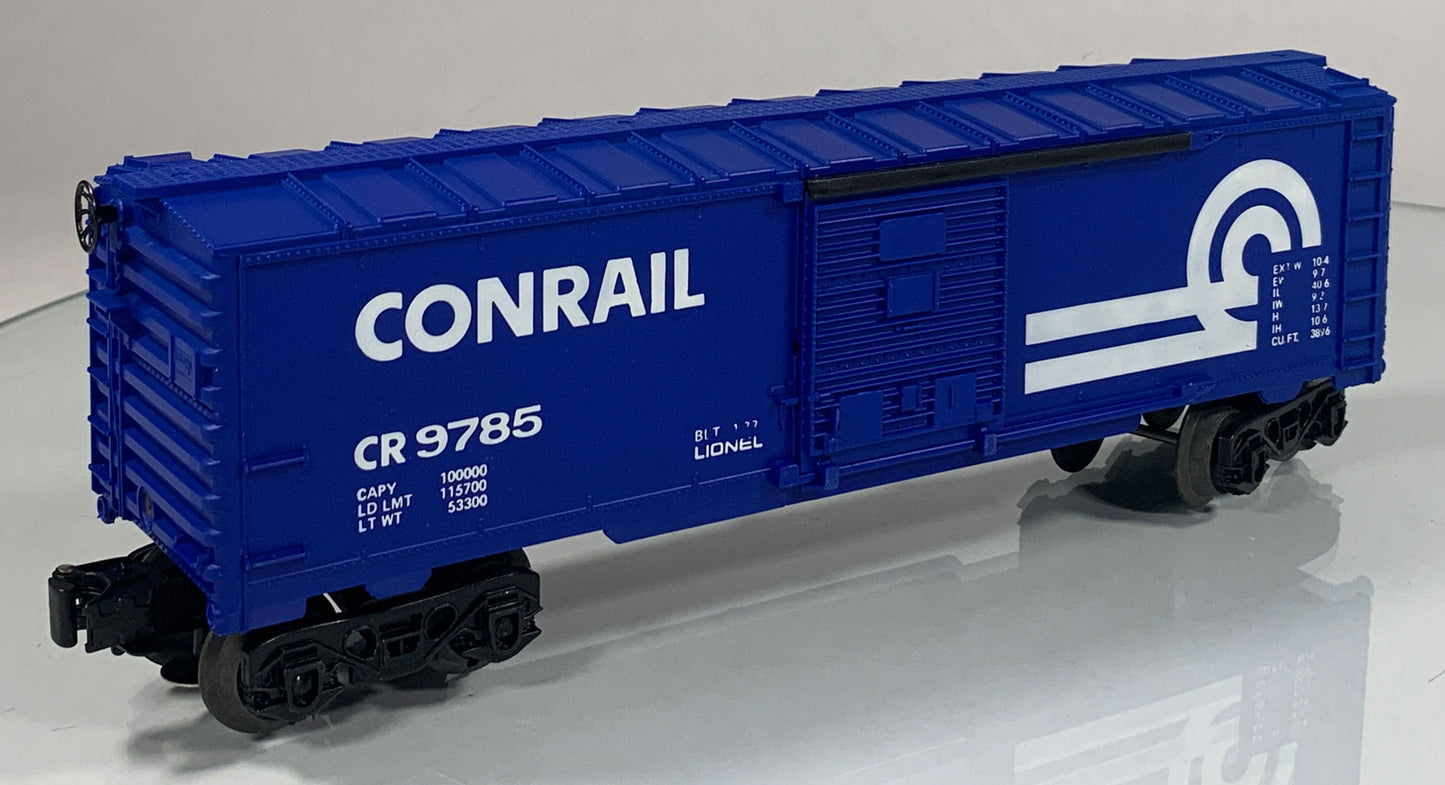 LIONEL • O GAUGE • 1977 Conrail Boxcar 6-9785 • EX COND