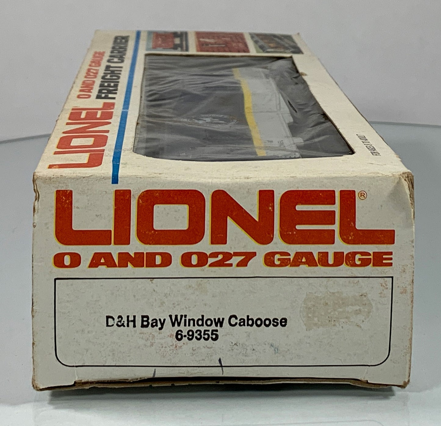 LIONEL • O GAUGE • 1980 Delaware & Hudson Bay Window Caboose 6-9355 • NEW OLD STOCK
