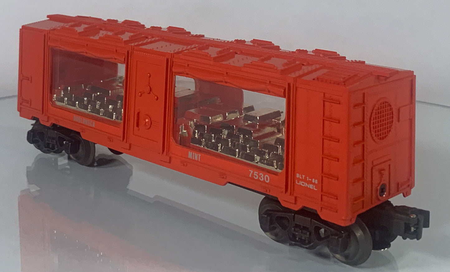 LIONEL • O GAUGE • 1986 Dahlonega Mint Car 6-7530 • NEW OLD STOCK