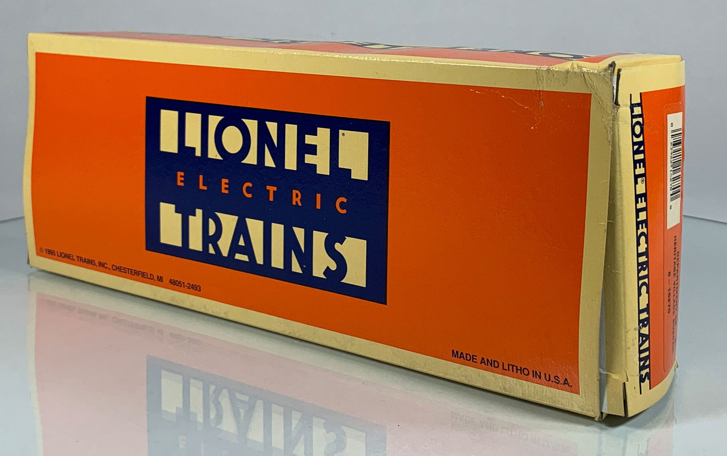 LIONEL • O GAUGE • 1996 Department 56 Heritage Village Boxcar 6-16270 • NEW OLD STOCK