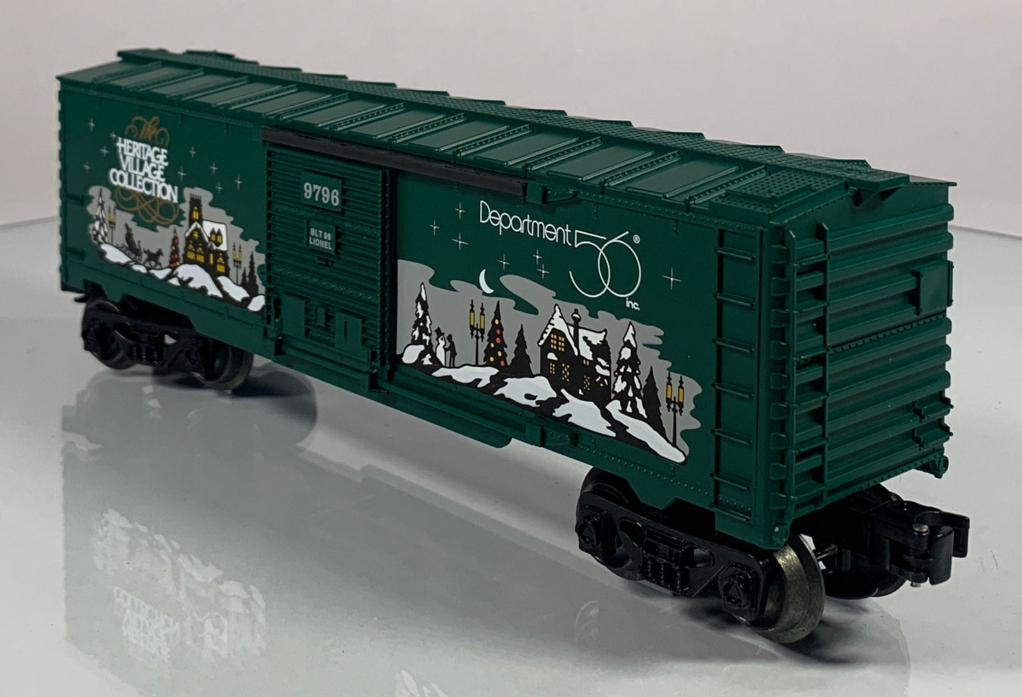 LIONEL • O GAUGE • 1996 Department 56 Heritage Village Boxcar 6-16270 • NEW OLD STOCK