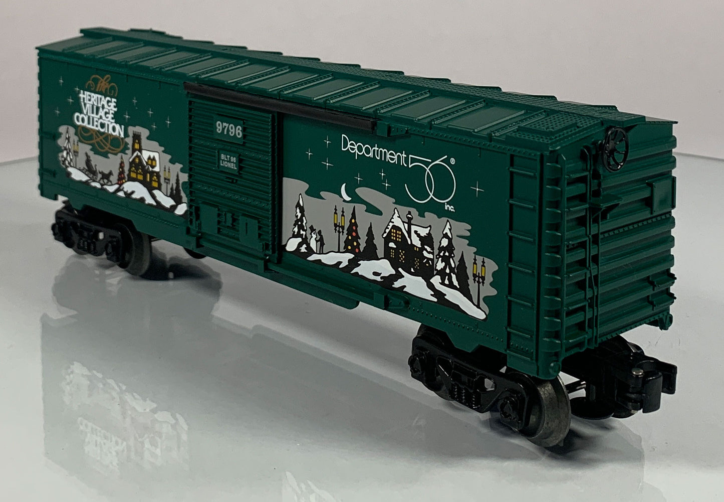 LIONEL • O GAUGE • 1996 Department 56 Heritage Village Boxcar 6-16270 • NEW OLD STOCK
