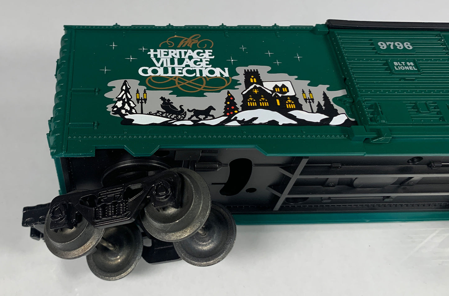LIONEL • O GAUGE • 1996 Department 56 Heritage Village Boxcar 6-16270 • NEW OLD STOCK