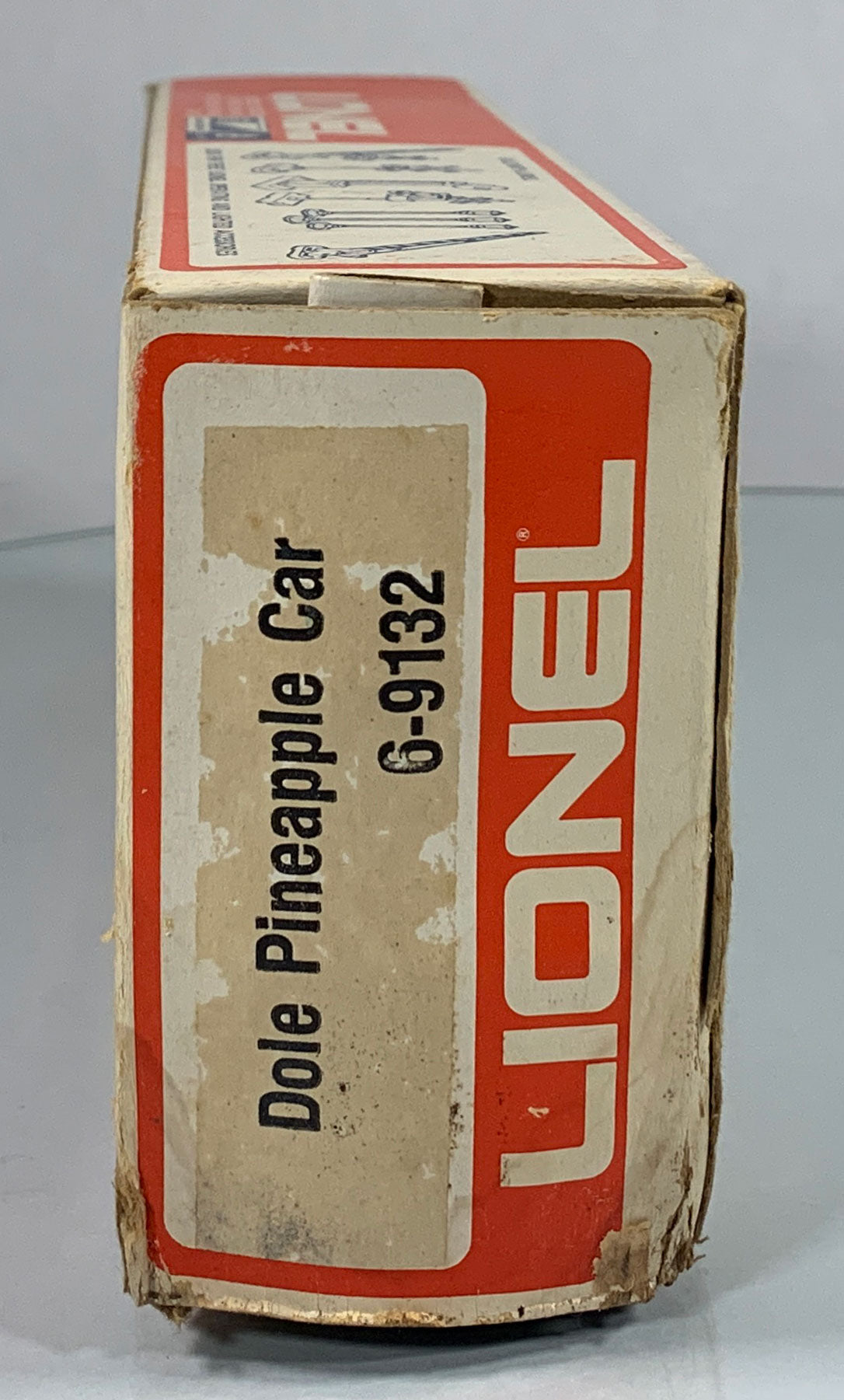 LIONEL • O GAUGE • 1975 Dole Pineapple Libby’s Vat Car 6-9132 • EX COND