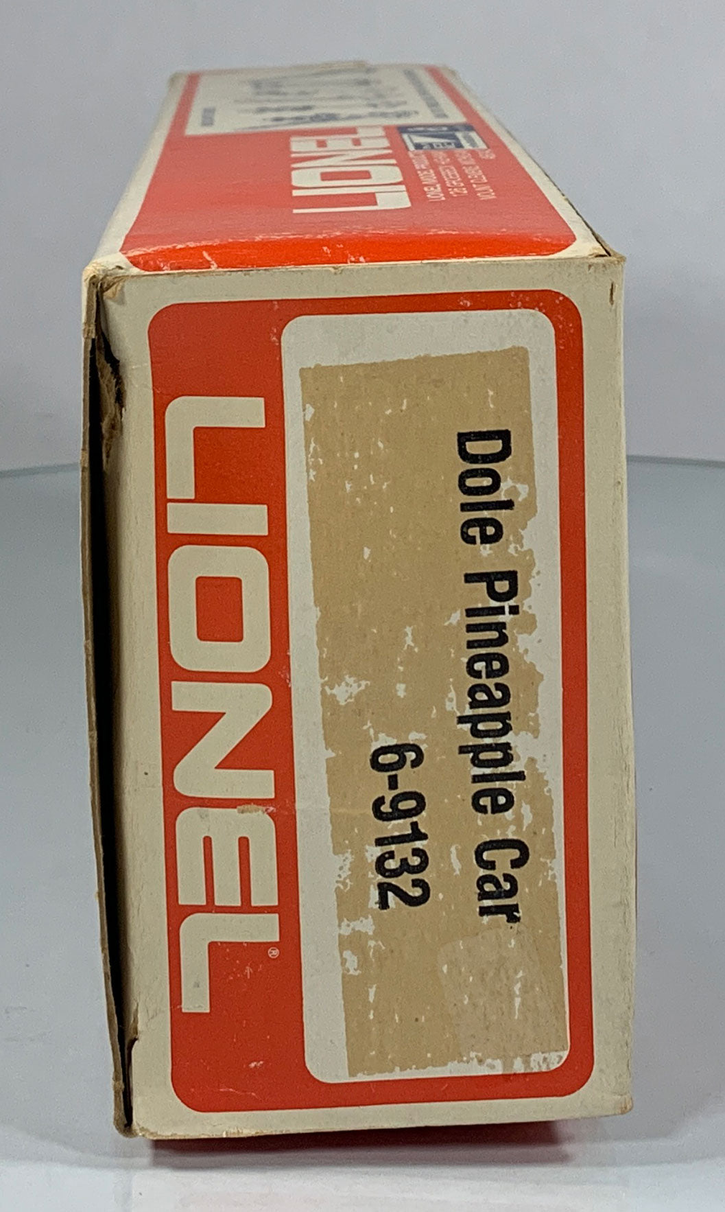 LIONEL • O GAUGE • 1975 Dole Pineapple Libby’s Vat Car 6-9132 • EX COND