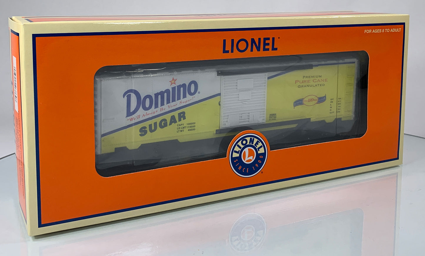 LIONEL • O GAUGE • 2006 Domino Sugar Operating Boxcar 6-26864 • NEW OLD STOCK