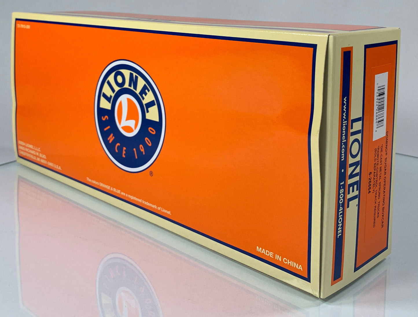 LIONEL • O GAUGE • 2006 Domino Sugar Operating Boxcar 6-26864 • NEW OLD STOCK