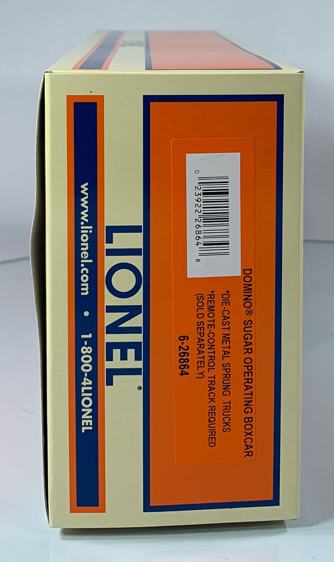 LIONEL • O GAUGE • 2006 Domino Sugar Operating Boxcar 6-26864 • NEW OLD STOCK