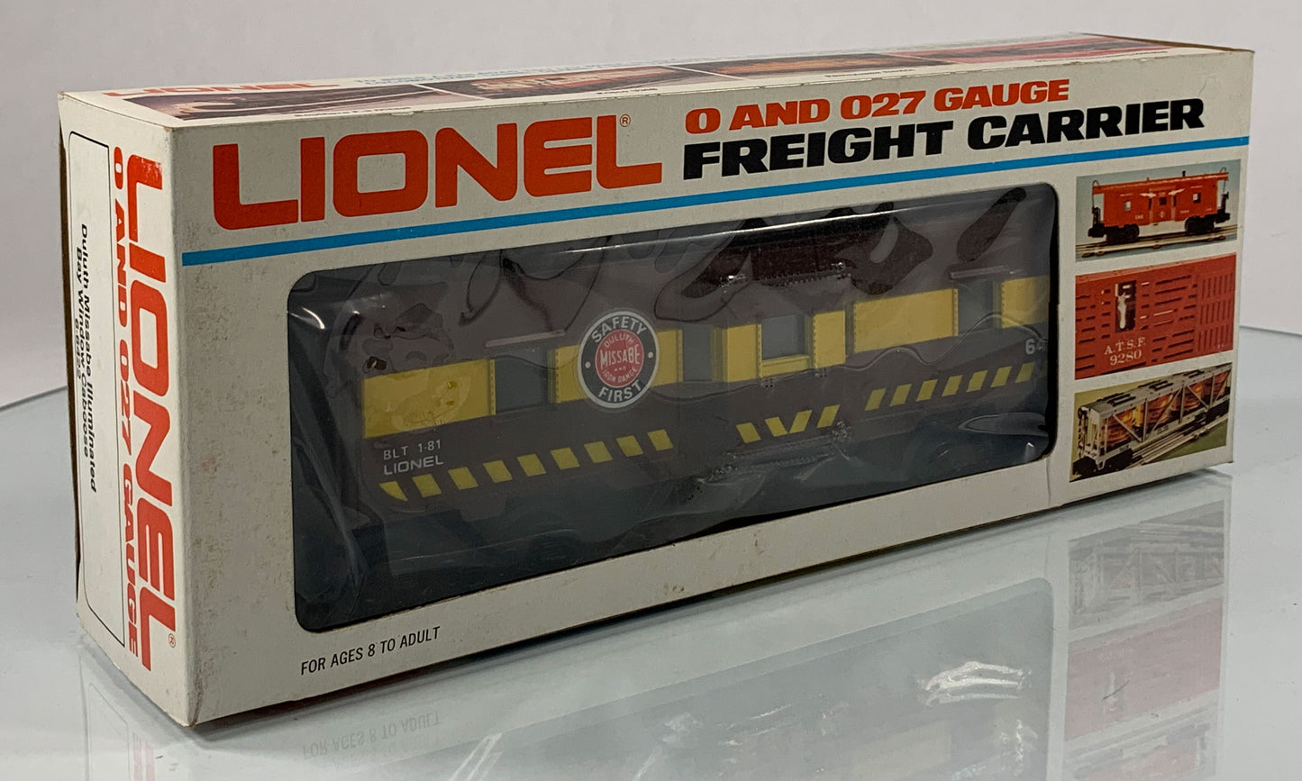 LIONEL • O GAUGE • 1981 Duluth Missabe Bay Window Caboose 6-6422 • NEW OLD STOCK
