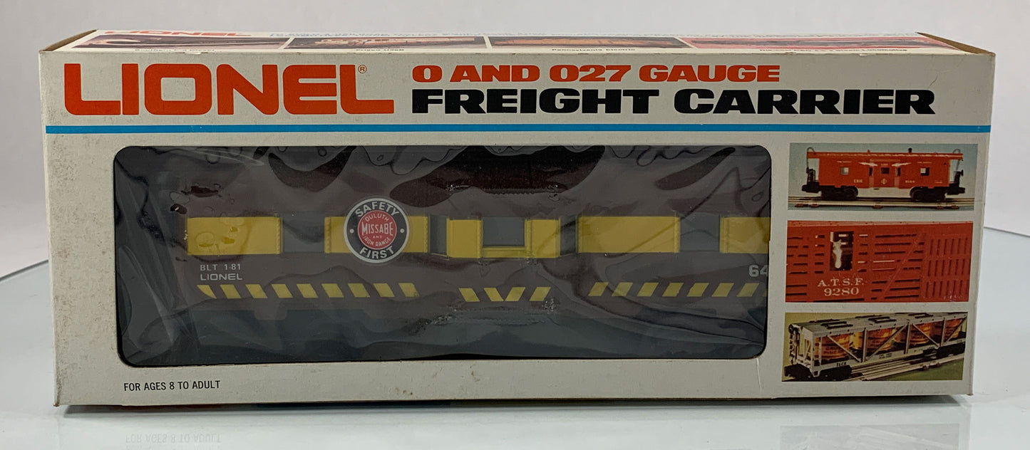 LIONEL • O GAUGE • 1981 Duluth Missabe Bay Window Caboose 6-6422 • NEW OLD STOCK