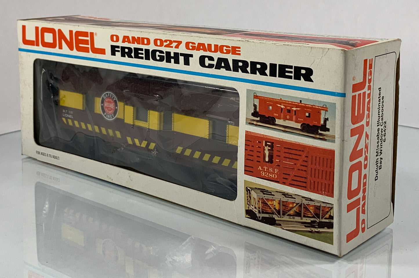 LIONEL • O GAUGE • 1981 Duluth Missabe Bay Window Caboose 6-6422 • NEW OLD STOCK