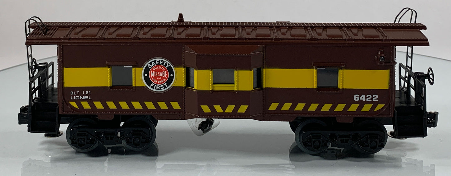 LIONEL • O GAUGE • 1981 Duluth Missabe Bay Window Caboose 6-6422 • NEW OLD STOCK