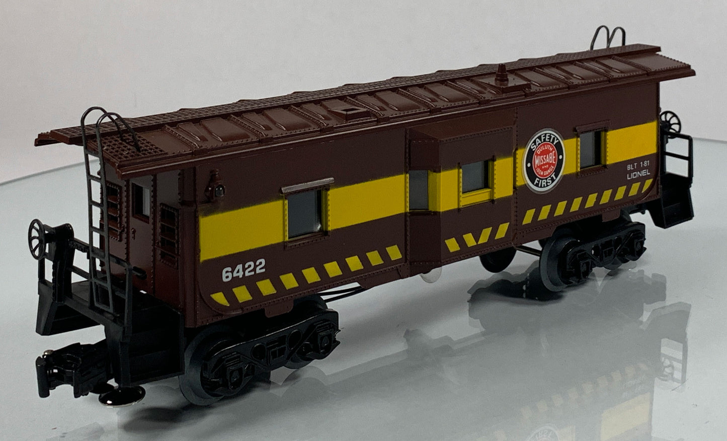 LIONEL • O GAUGE • 1981 Duluth Missabe Bay Window Caboose 6-6422 • NEW OLD STOCK