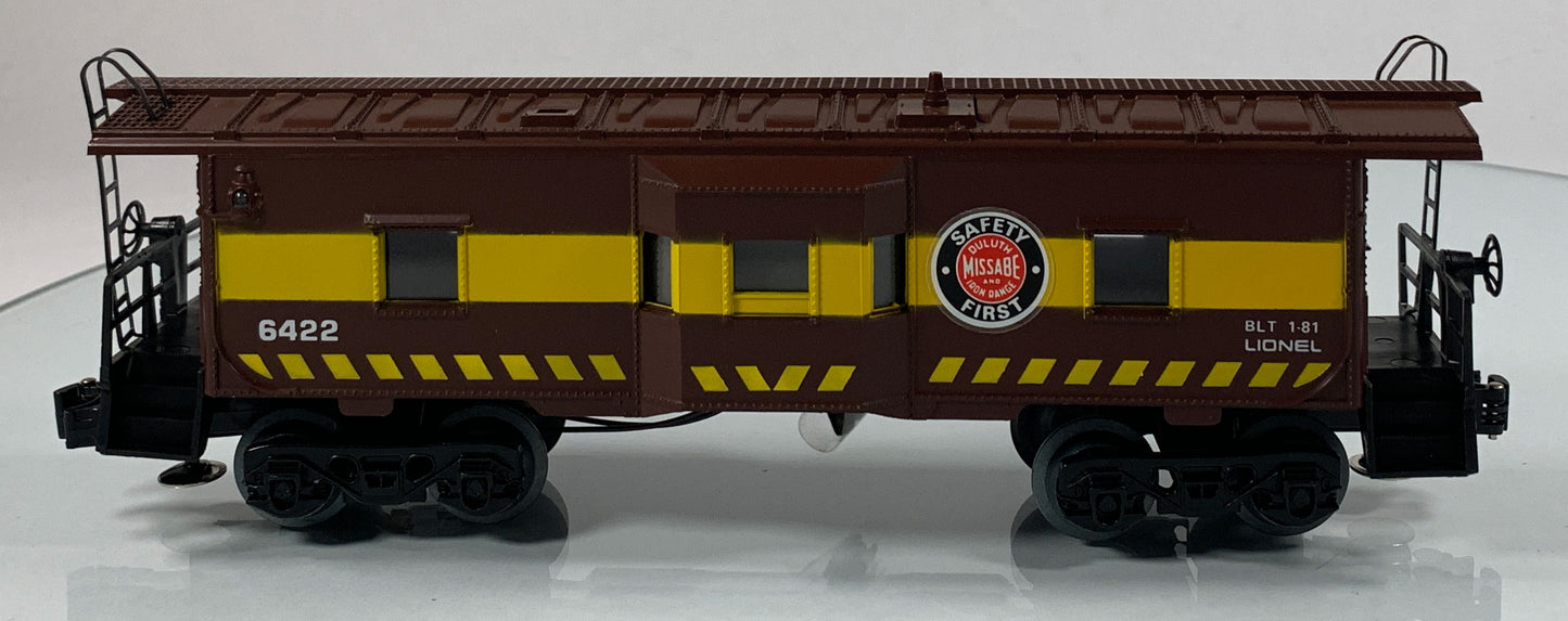 LIONEL • O GAUGE • 1981 Duluth Missabe Bay Window Caboose 6-6422 • NEW OLD STOCK