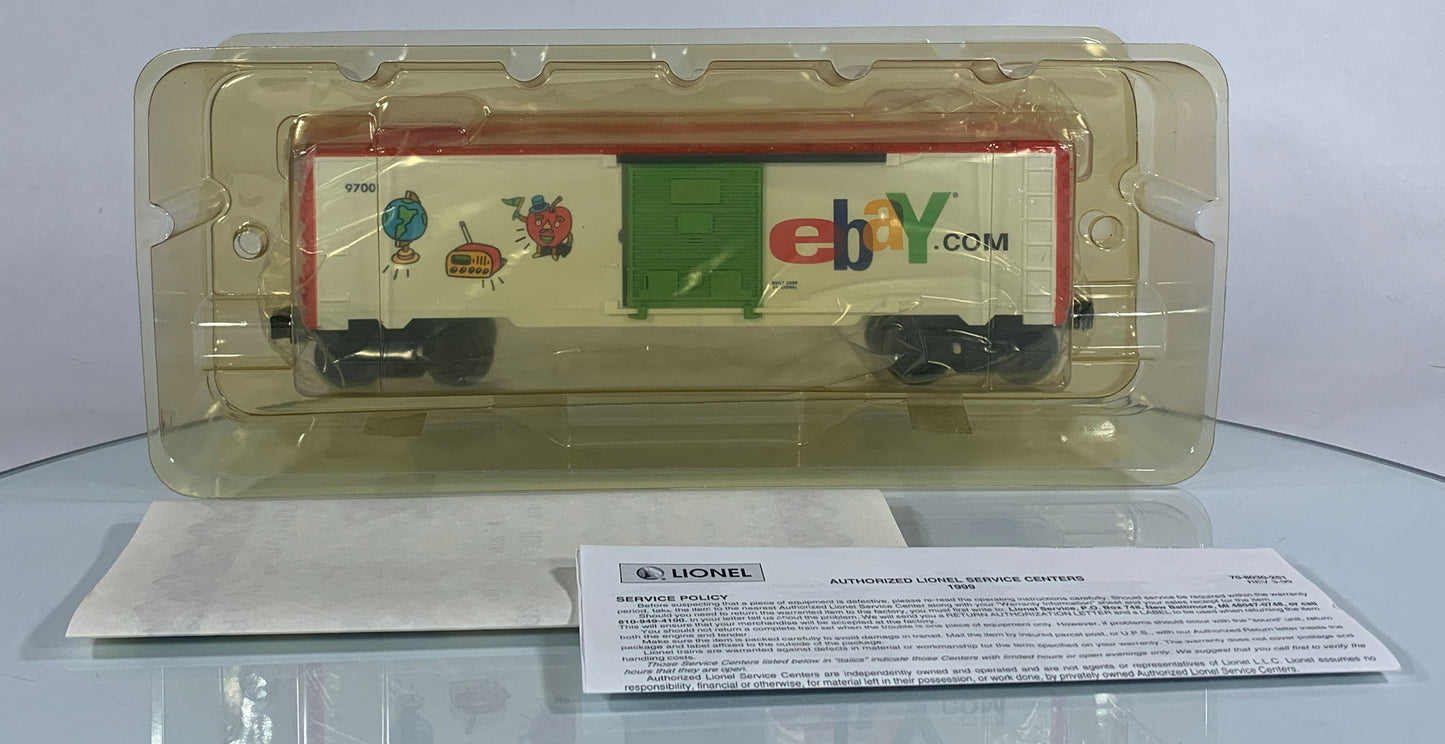 LIONEL • O GAUGE • 2000 Ebay Limited Edition #346 of 500 Boxcar 6-36205 • NEW OLD STOCK