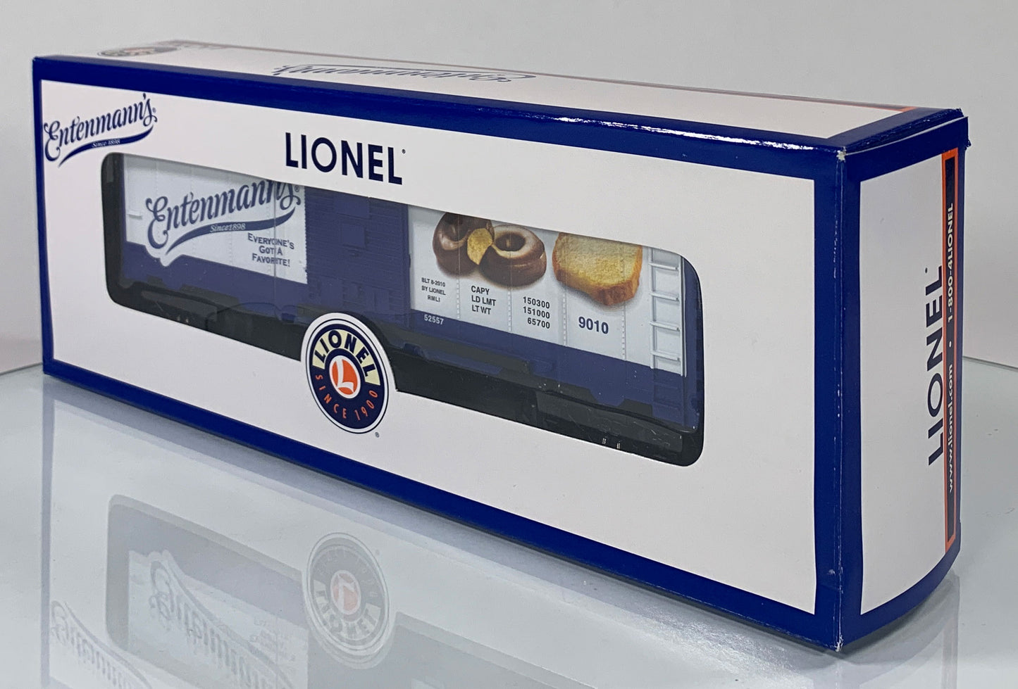 LIONEL • O GAUGE • 2010 Entenmann’s Operating Boxcar 6-52557 • NEW OLD STOCK