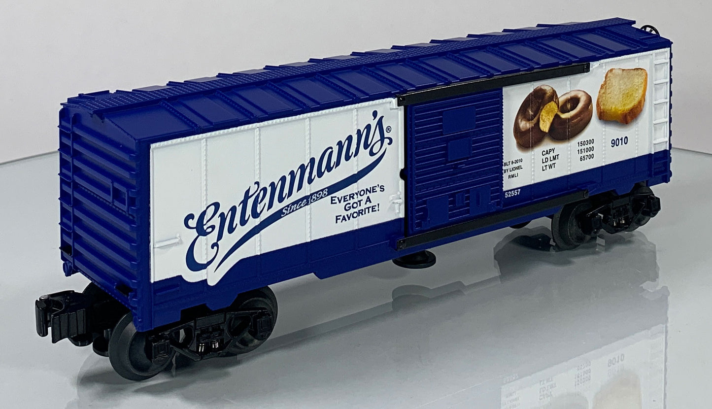 LIONEL • O GAUGE • 2010 Entenmann’s Operating Boxcar 6-52557 • NEW OLD STOCK