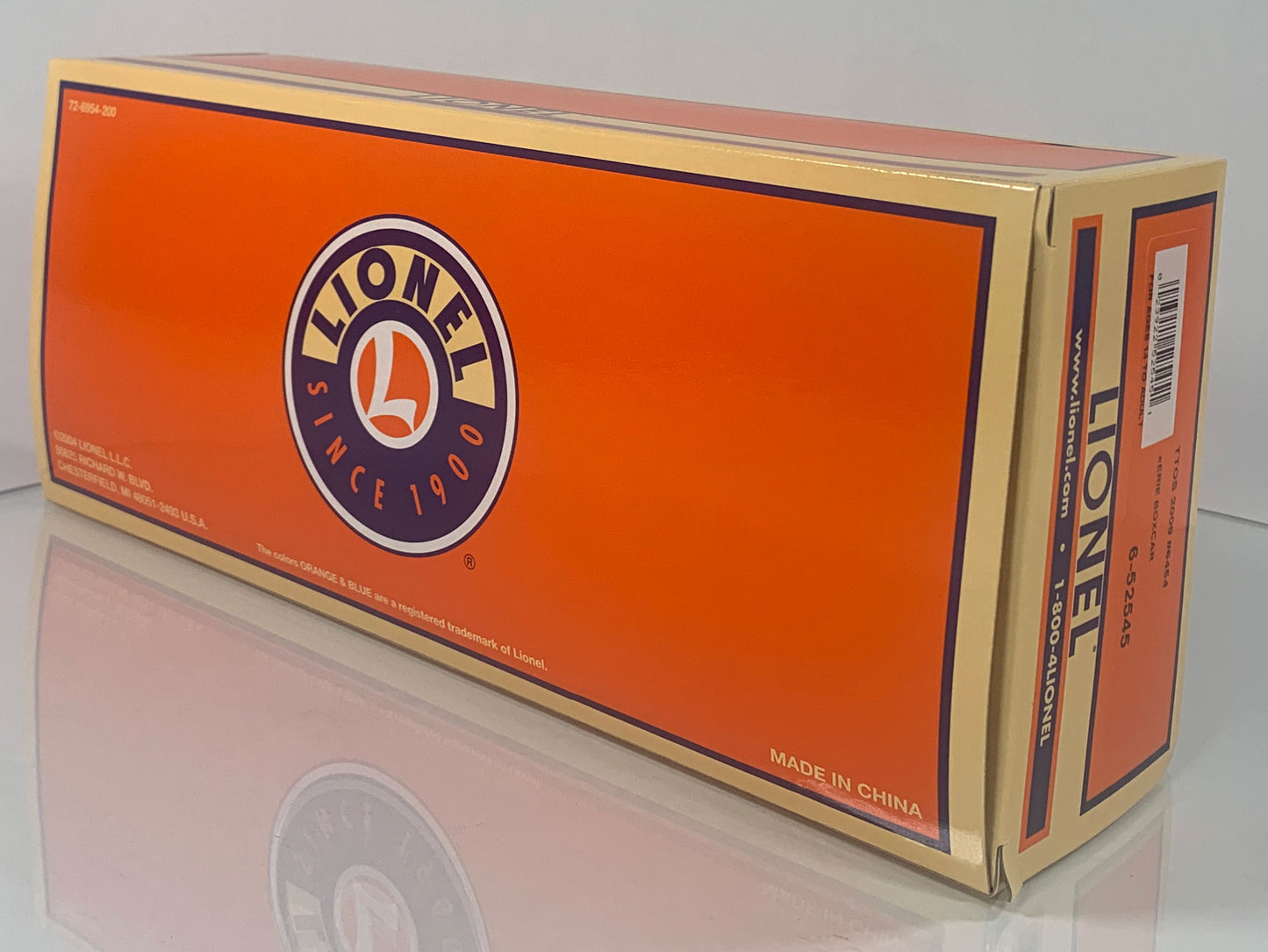 LIONEL • O GAUGE • TTOS 2009 Erie Boxcar 6-52545 • NEW OLD STOCK