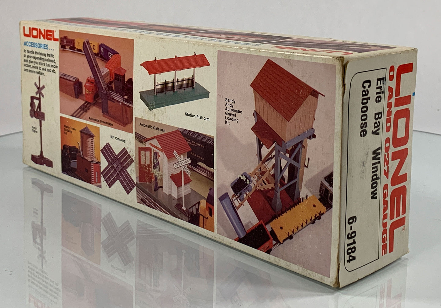 LIONEL • O GAUGE • 1976 Erie Bay Window Caboose 6-9184 • NEW OLD STOCK