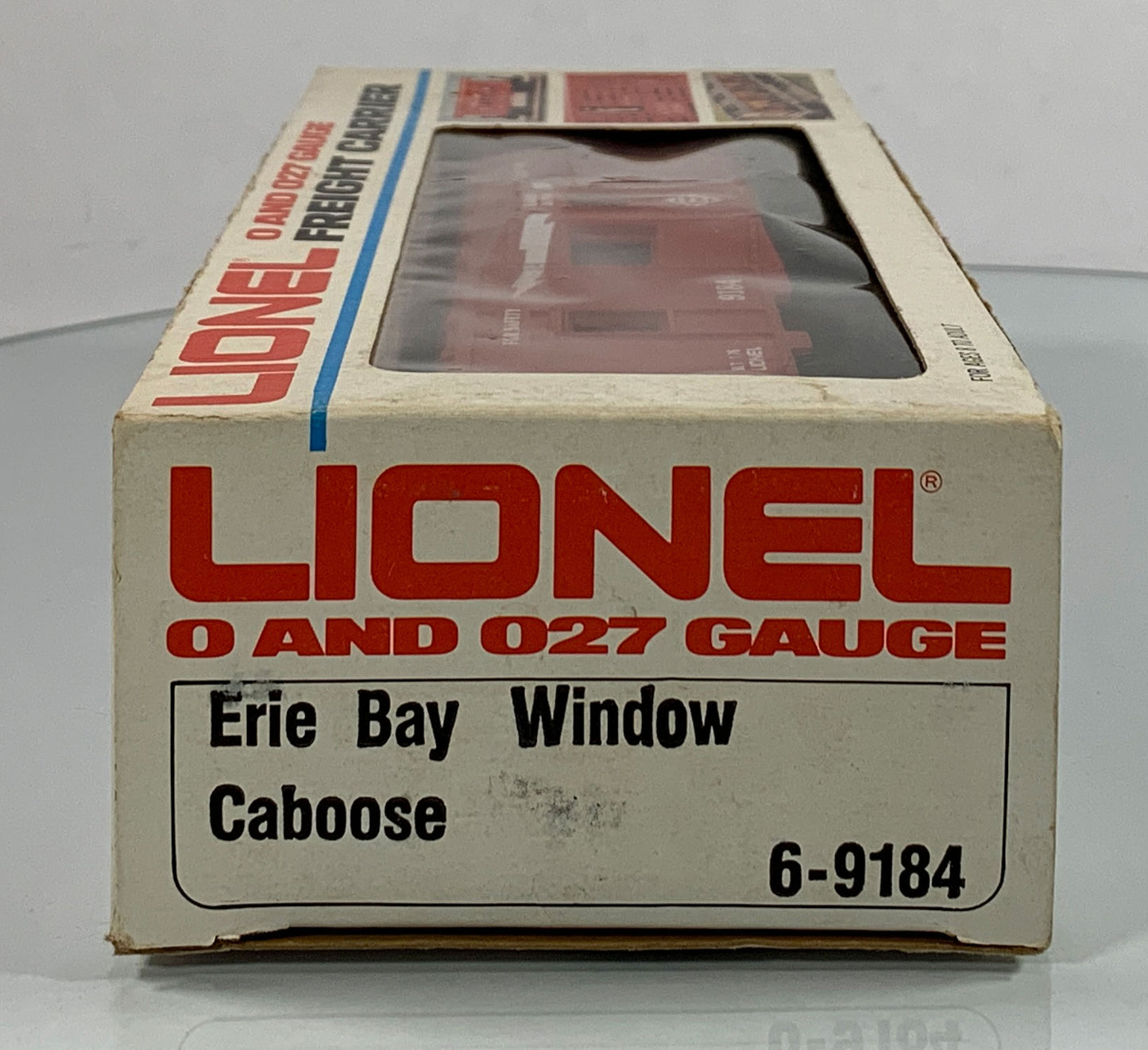 LIONEL • O GAUGE • 1976 Erie Bay Window Caboose 6-9184 • NEW OLD STOCK