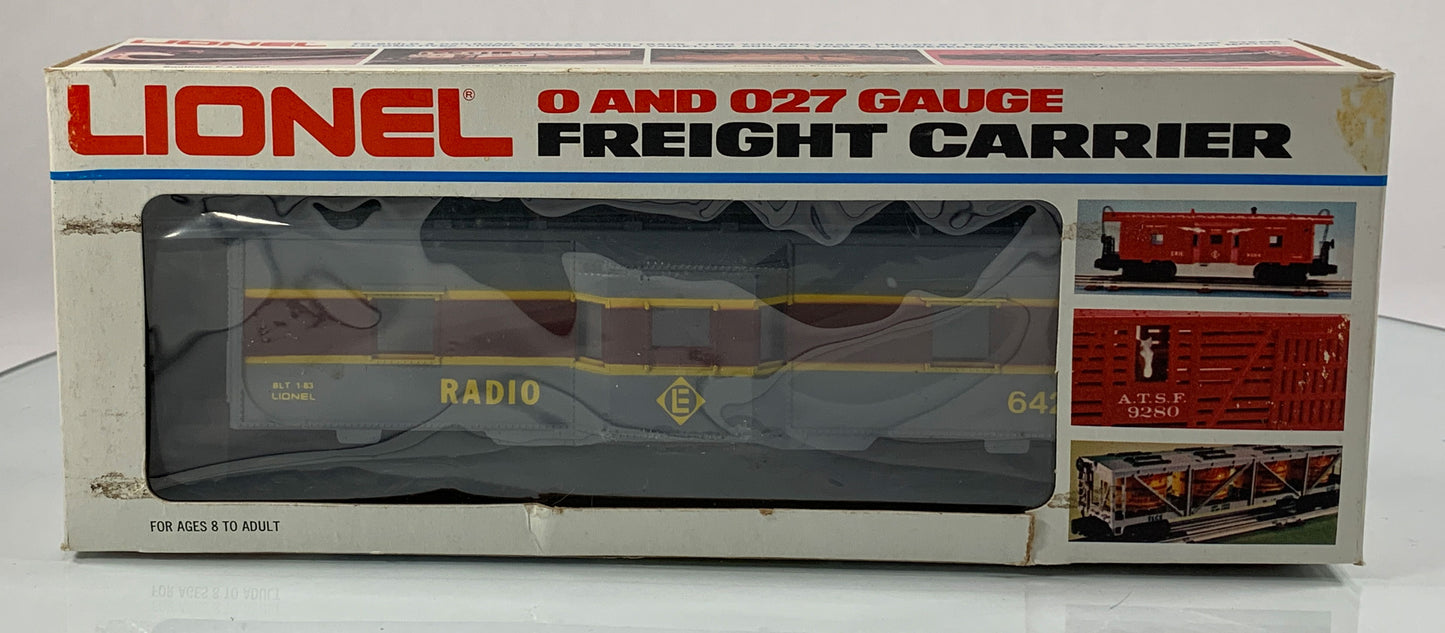 LIONEL • O GAUGE • 1983 Erie Lackawanna Bay Window Caboose 6-6425 • NEW OLD STOCK