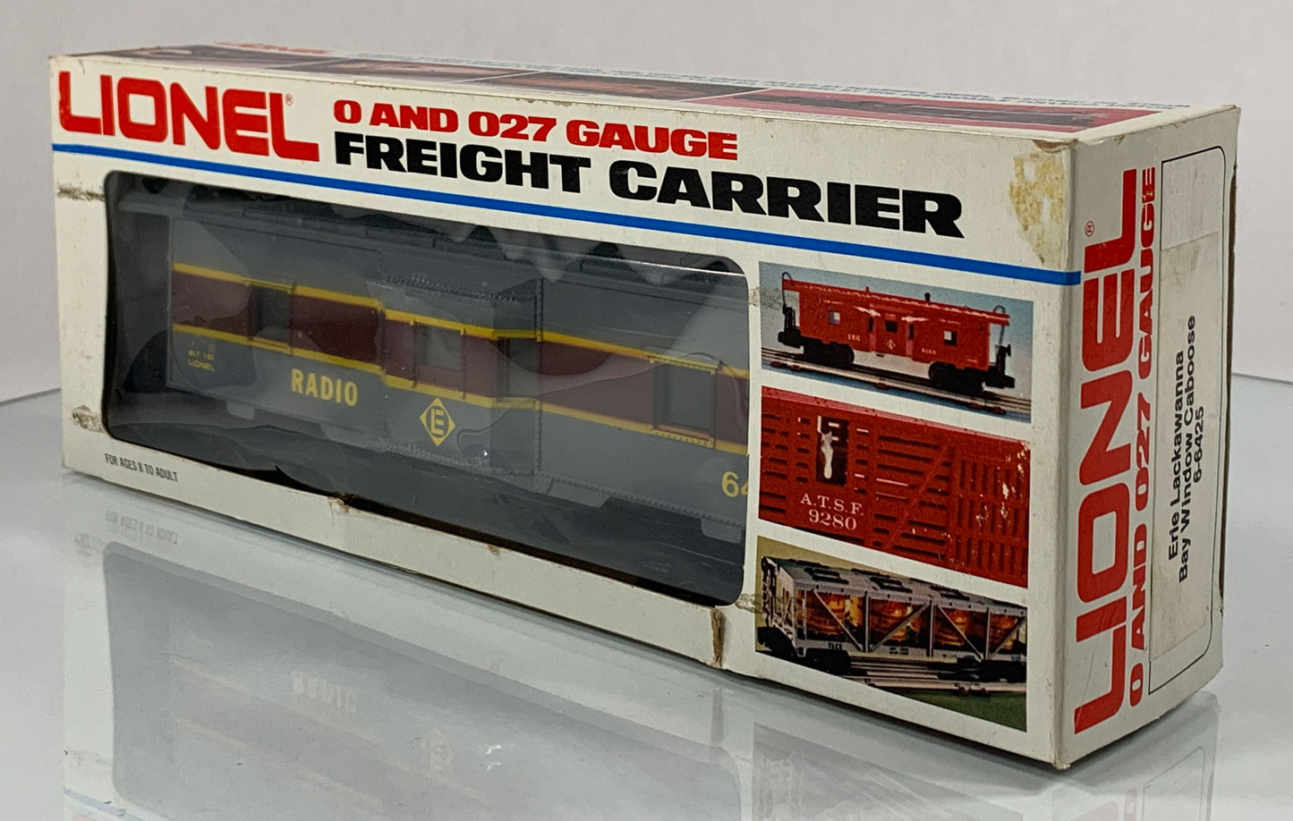 LIONEL • O GAUGE • 1983 Erie Lackawanna Bay Window Caboose 6-6425 • NEW OLD STOCK