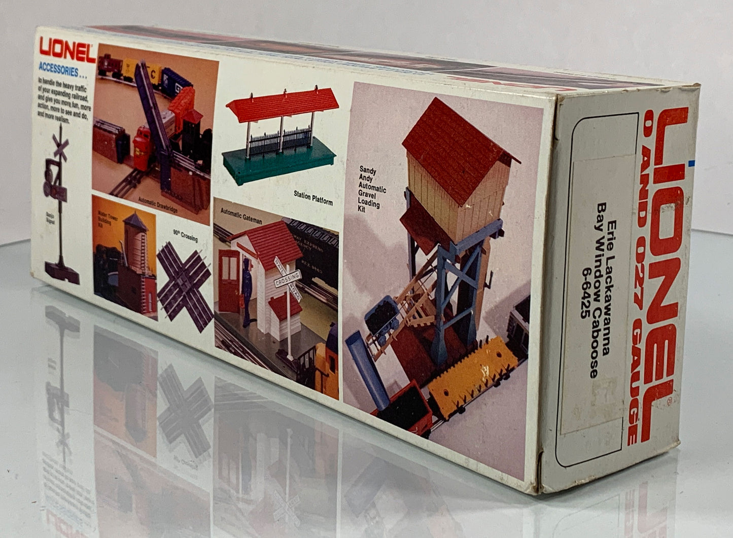 LIONEL • O GAUGE • 1983 Erie Lackawanna Bay Window Caboose 6-6425 • NEW OLD STOCK