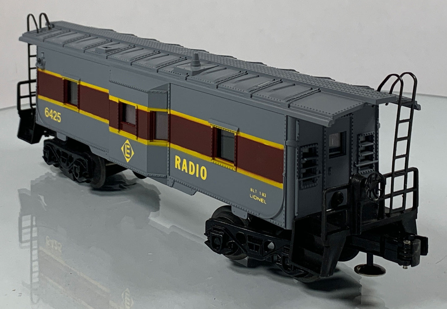 LIONEL • O GAUGE • 1983 Erie Lackawanna Bay Window Caboose 6-6425 • NEW OLD STOCK