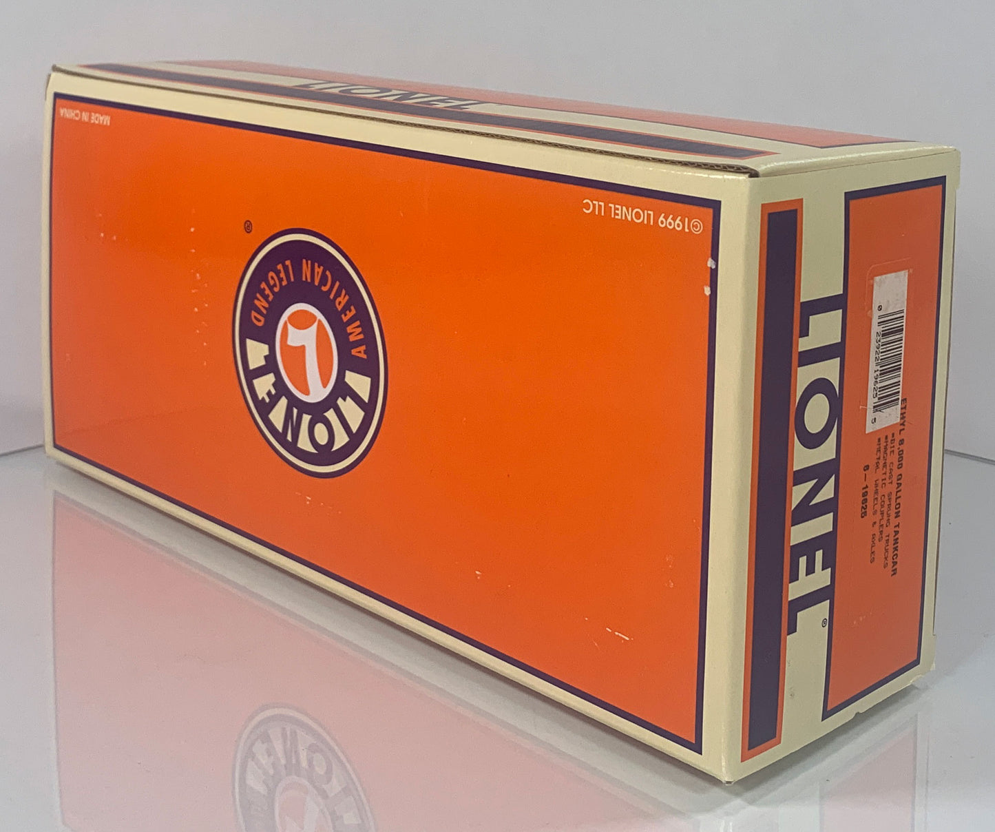 LIONEL • O GAUGE • 2001 Ethyl 8,000 Gallon Tank Car 6-19625 • NEW OLD STOCK