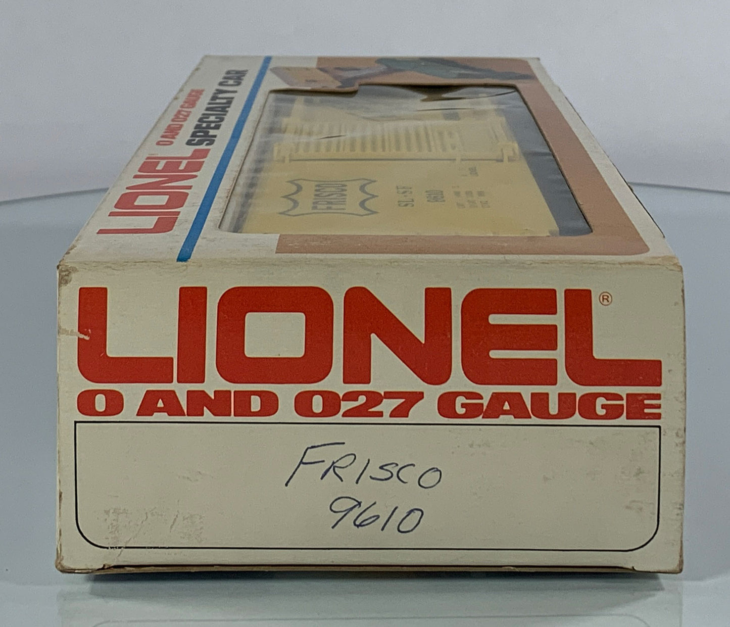 LIONEL • O GAUGE • 1977 Frisco Hi-Cube Boxcar 6-9610 • NEW OLD STOCK