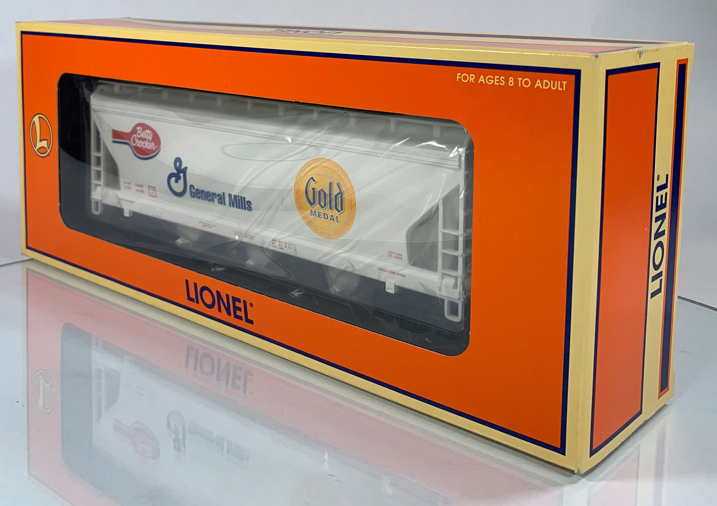 LIONEL • STD O GAUGE • 2000 Gold Medal Betty Crocker General Mills Hopper 6-17170 • NEW OLD STOCK
