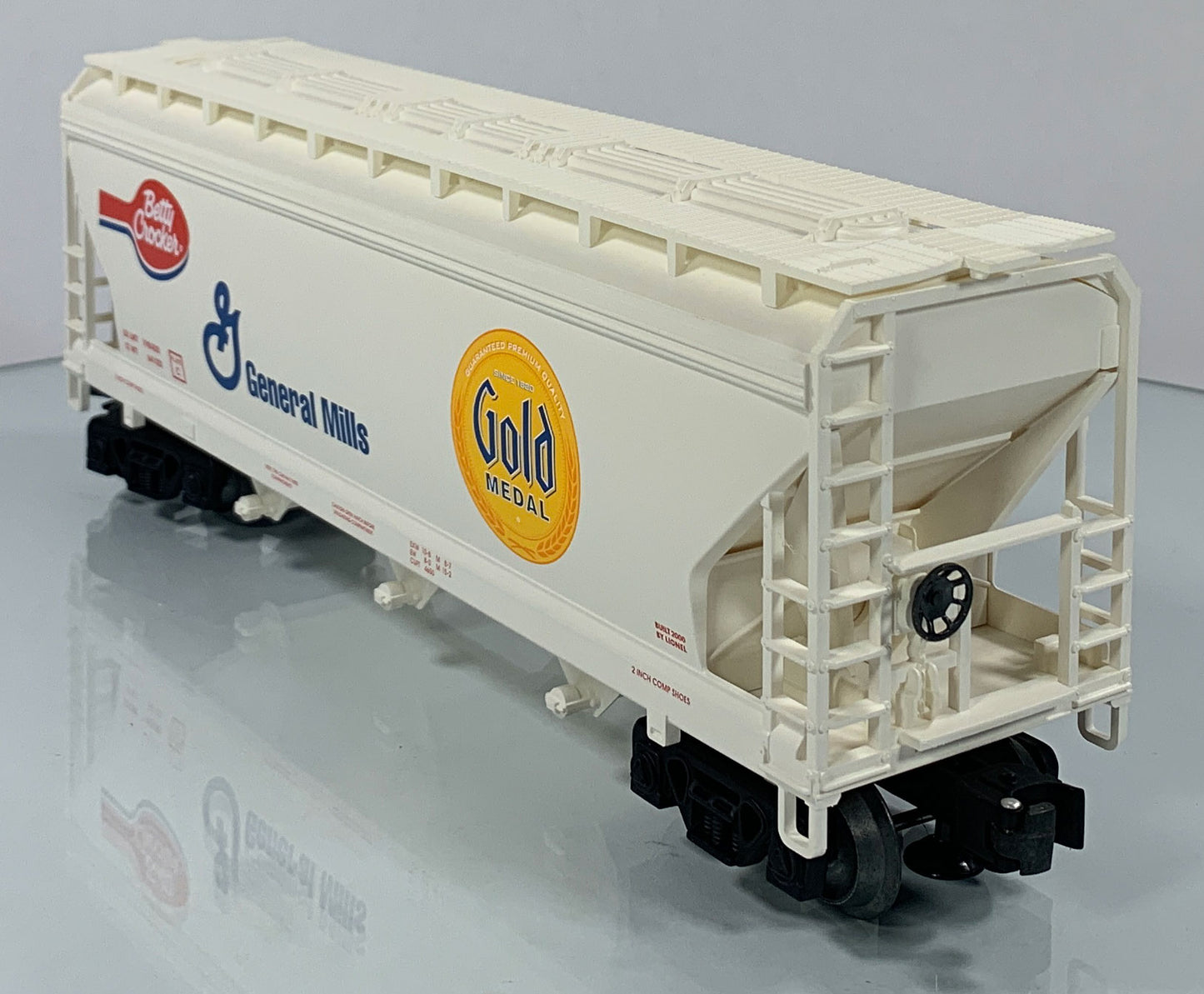 LIONEL • STD O GAUGE • 2000 Gold Medal Betty Crocker General Mills Hopper 6-17170 • NEW OLD STOCK