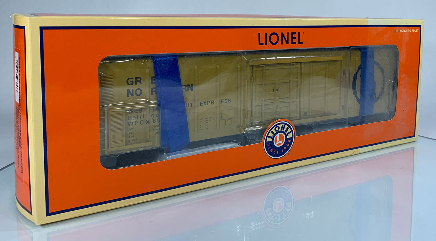 LIONEL • STD O GAUGE • 2008 Great Northern Mechanical Reefer 6-27330 • NEW OLD STOCK