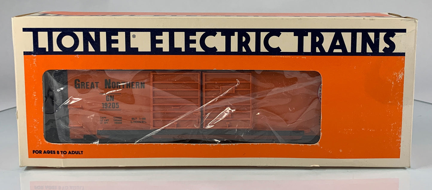 LIONEL • O GAUGE • 1988 Great Northern Double Door Boxcar 6-19205 • EX COND