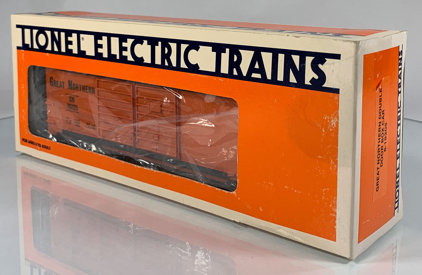 LIONEL • O GAUGE • 1988 Great Northern Double Door Boxcar 6-19205 • EX COND