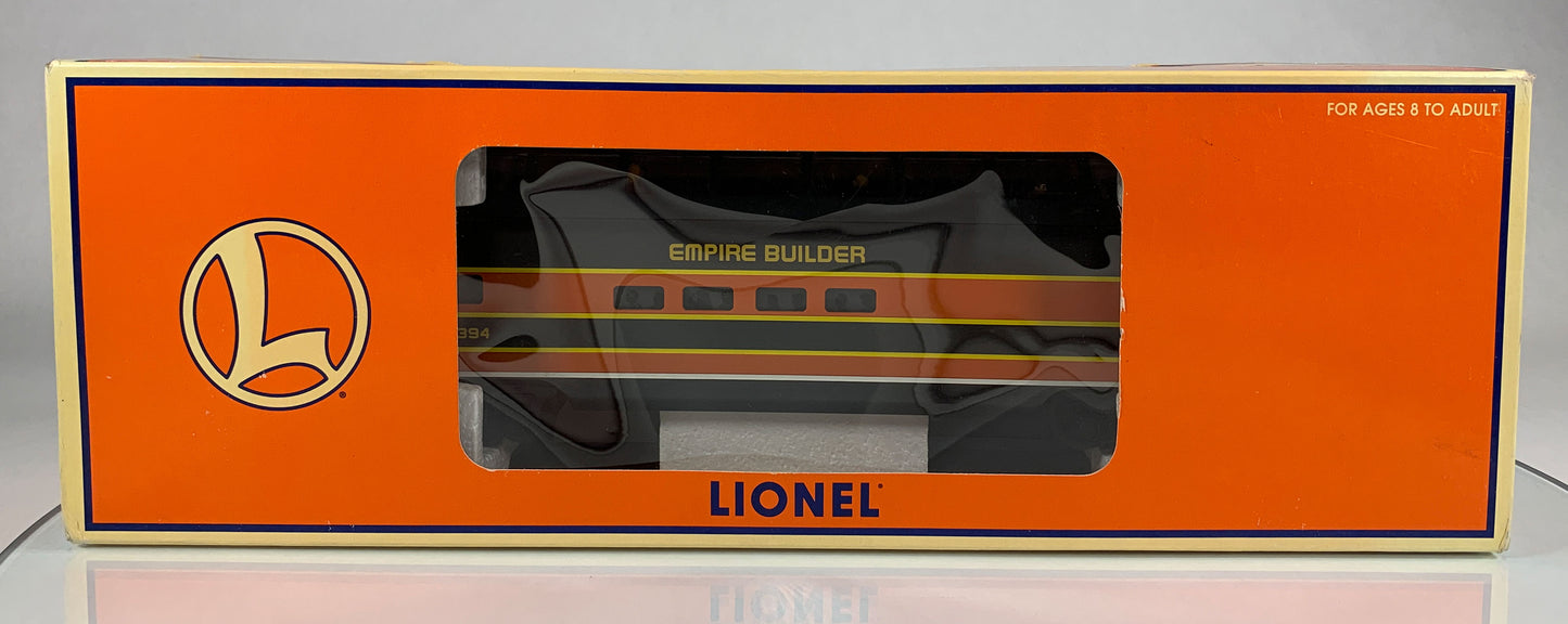 LIONEL • O GAUGE • 1998 Great Northern Prairieview Aluminum Vista Dome Car 6-19181 • NEW OLD STOCK