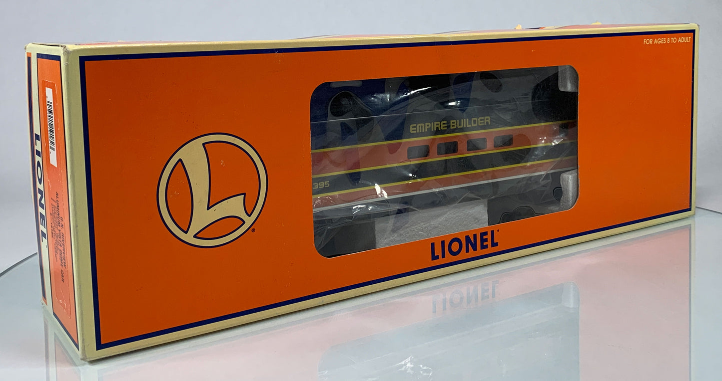 LIONEL • O GAUGE • 1998 Great Northern Riverview Aluminum Vista Dome Car 6-19182 • NEW OLD STOCK