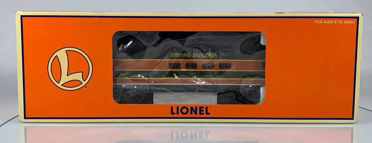 LIONEL • O GAUGE • 1998 Great Northern Riverview Aluminum Vista Dome Car 6-19182 • NEW OLD STOCK