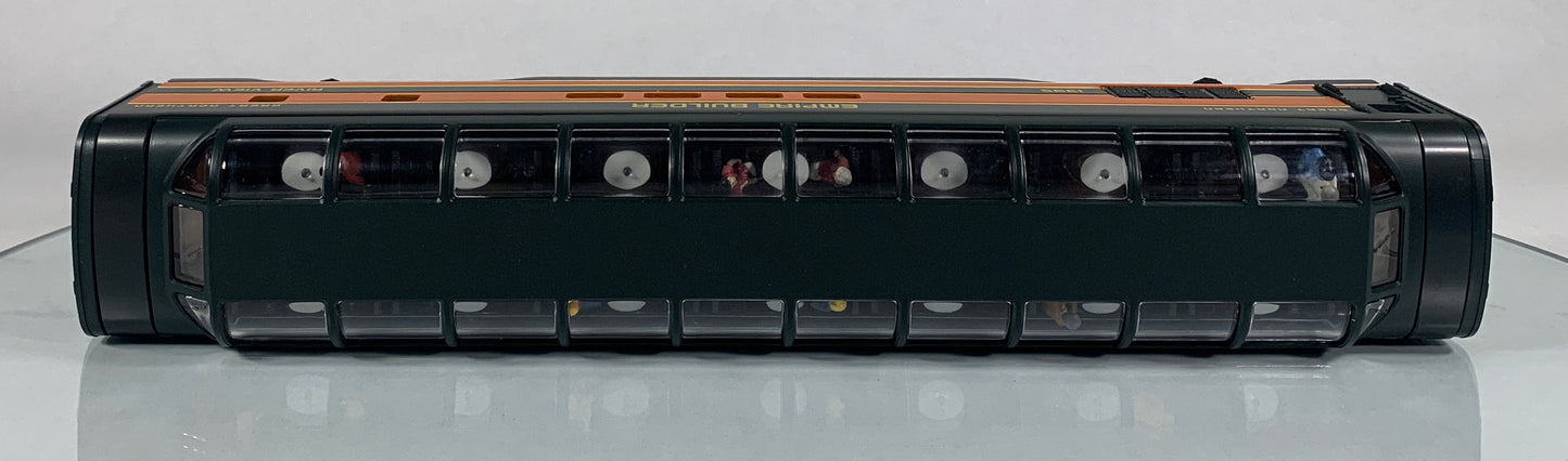 LIONEL • O GAUGE • 1998 Great Northern Riverview Aluminum Vista Dome Car 6-19182 • NEW OLD STOCK