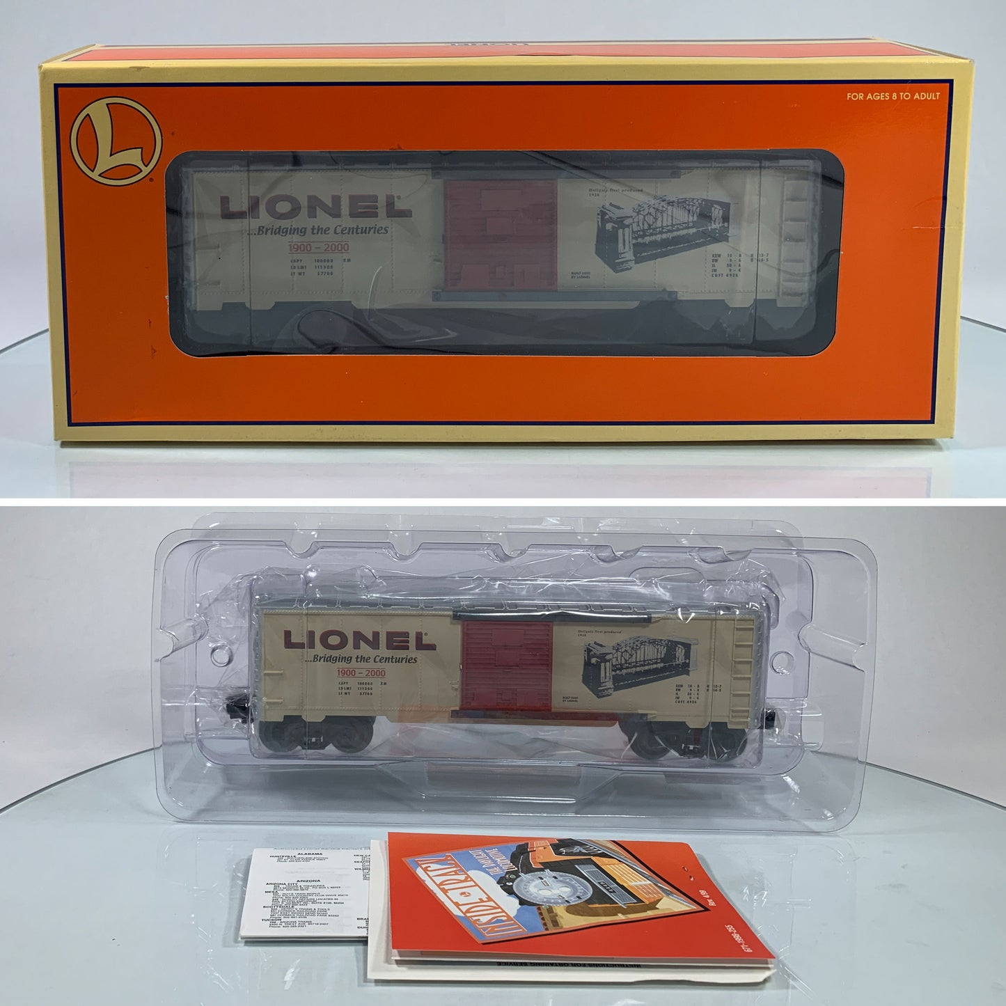 LIONEL • O GAUGE • 2000 Hellgate Boxcar #2 6-39200 • NEW OLD STOCK