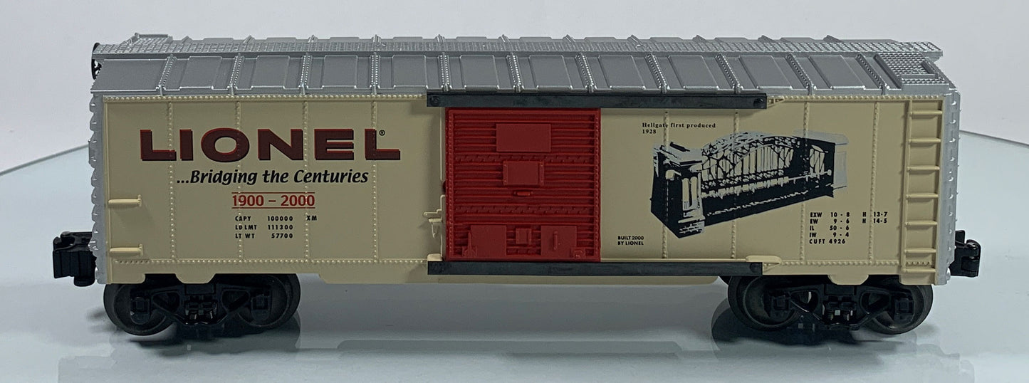 LIONEL • O GAUGE • 2000 Hellgate Boxcar #2 6-39200 • NEW OLD STOCK
