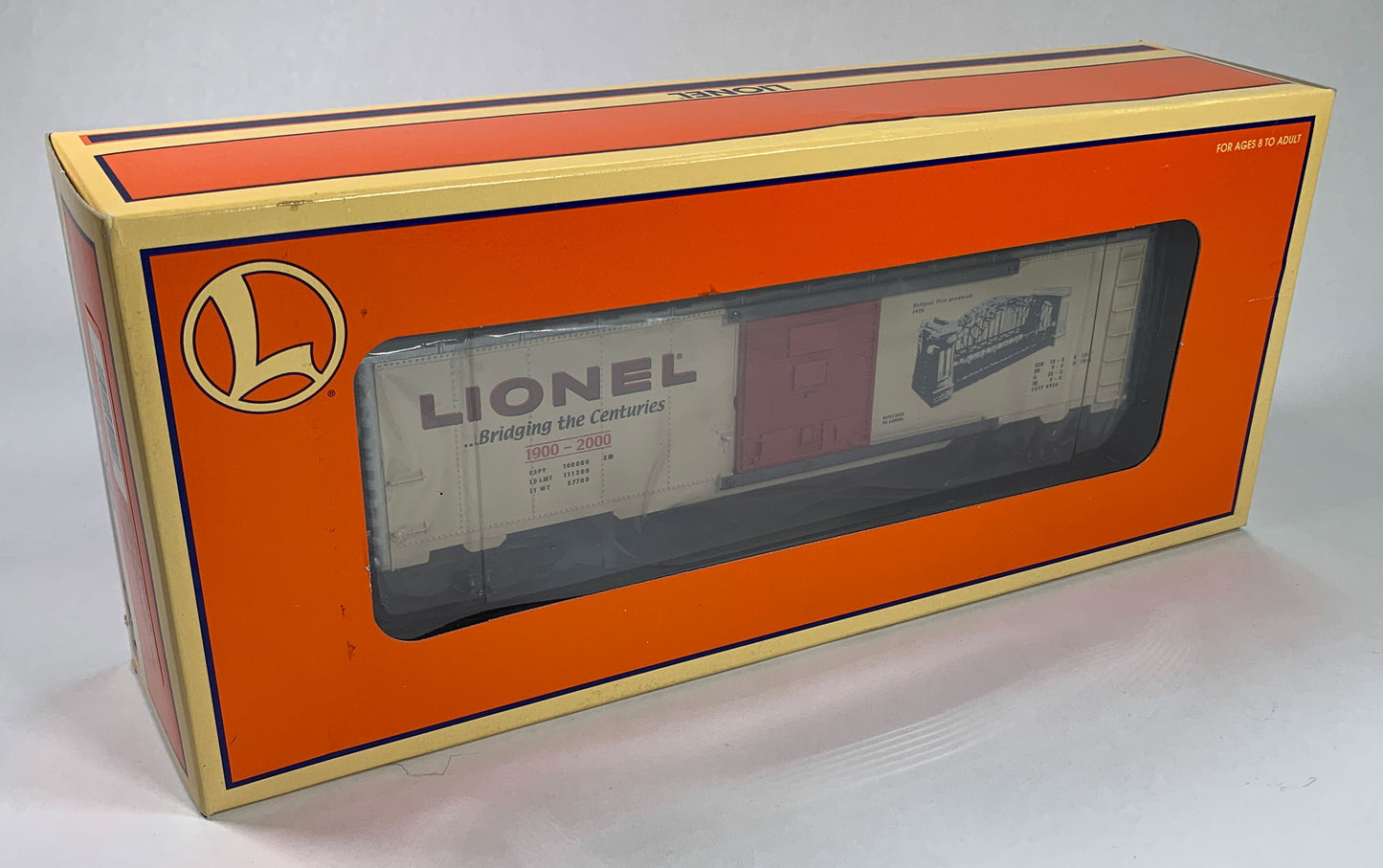 LIONEL • O GAUGE • 2000 Hellgate Boxcar #2 6-39200 • NEW OLD STOCK