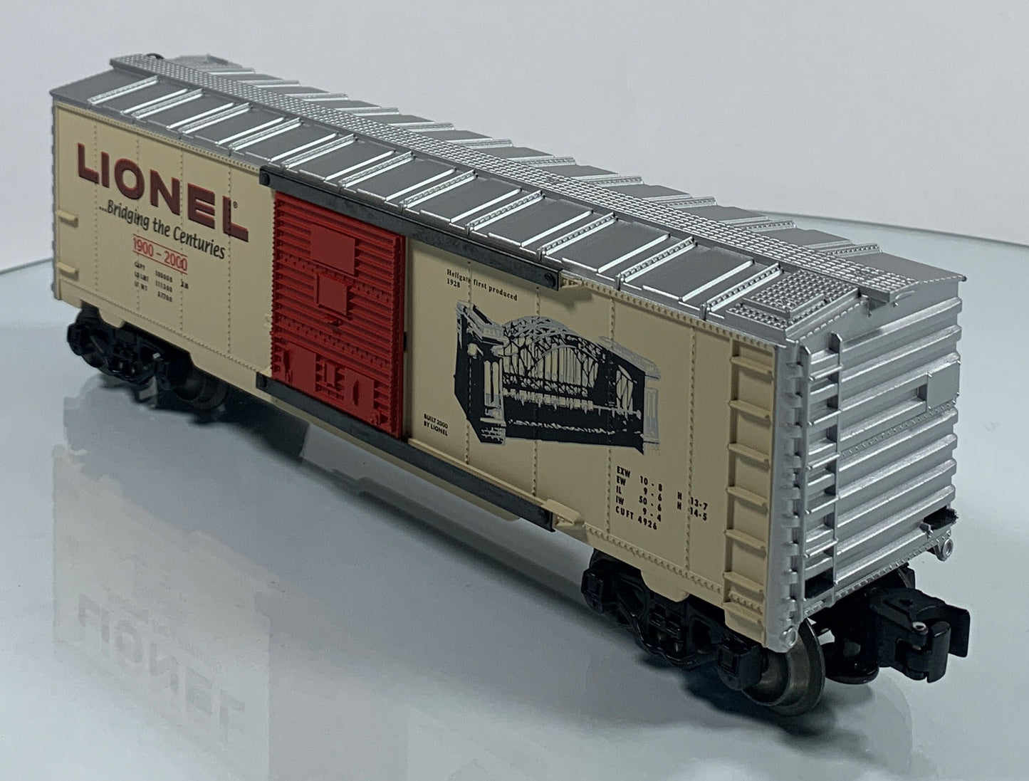 LIONEL • O GAUGE • 2000 Hellgate Boxcar #2 6-39200 • NEW OLD STOCK