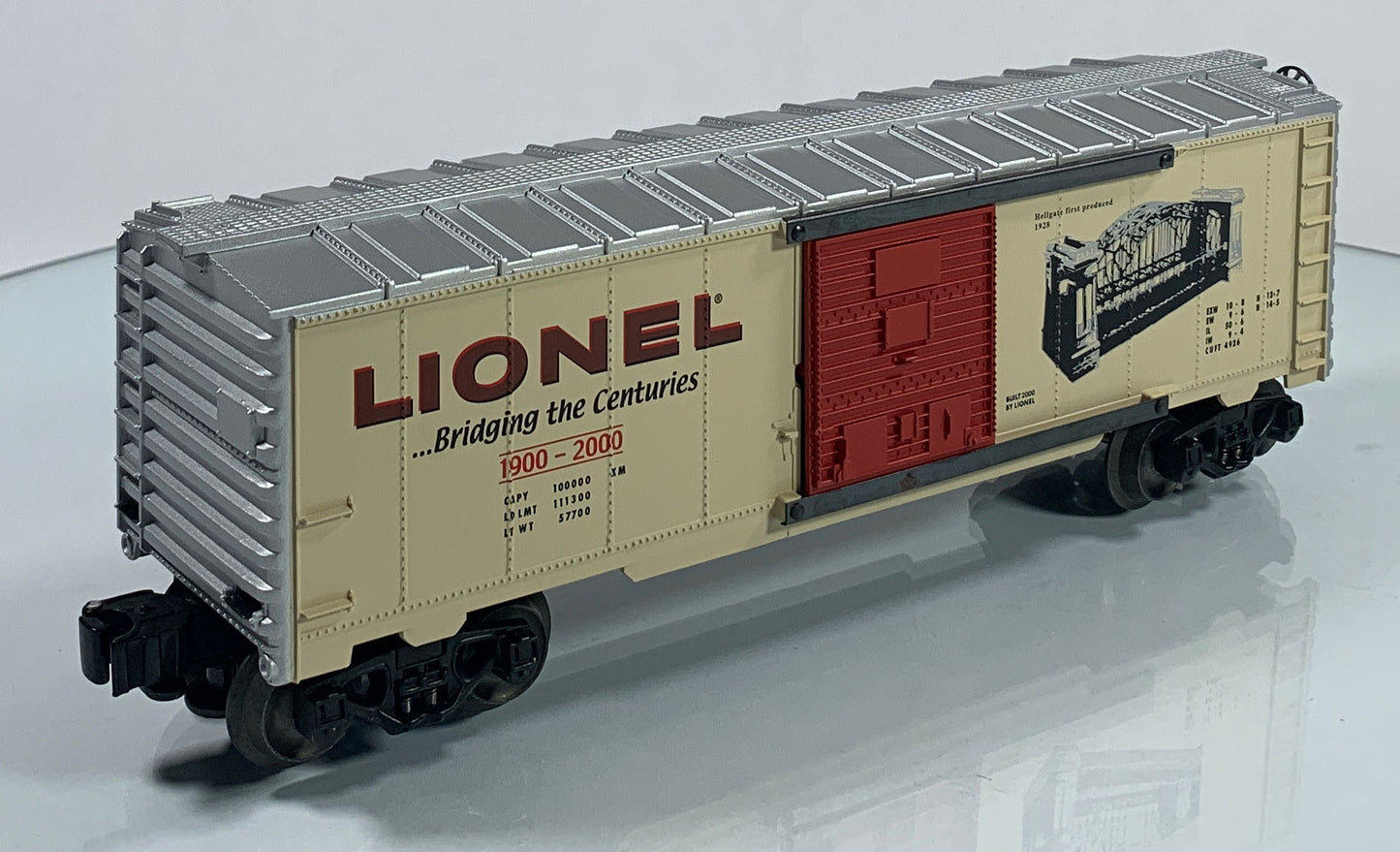 LIONEL • O GAUGE • 2000 Hellgate Boxcar #2 6-39200 • NEW OLD STOCK