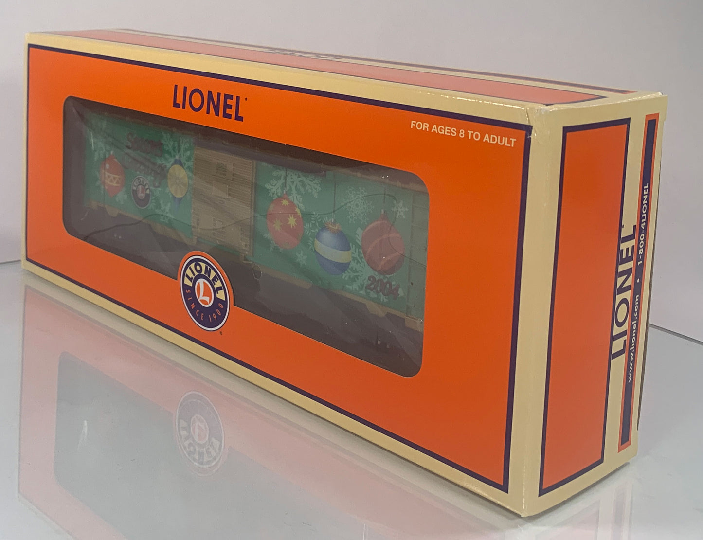 LIONEL • O GAUGE • 2004 LRRC Holiday Boxcar 6-39264 • NEW OLD STOCK