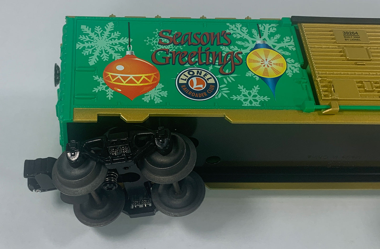 LIONEL • O GAUGE • 2004 LRRC Holiday Boxcar 6-39264 • NEW OLD STOCK