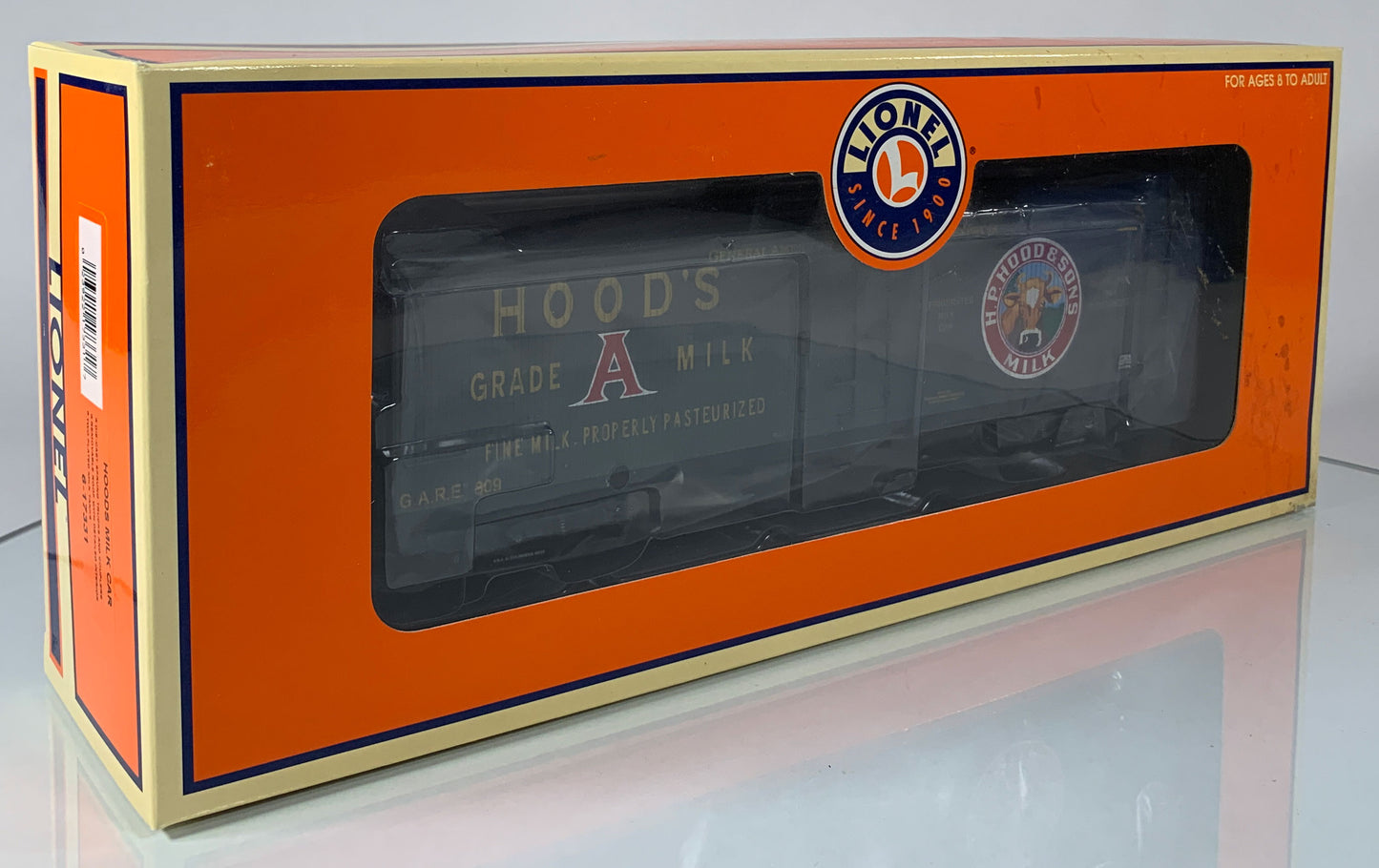 LIONEL • O GAUGE • 2002 Hoods Milk Car 6-17331 • NEW OLD STOCK